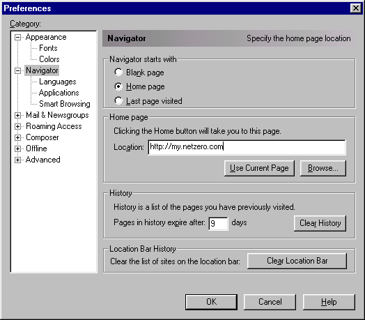 turn off security on netscape 7.0