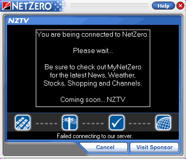 NetZero Support - Error: Failed connecting to the server- Mobile ...